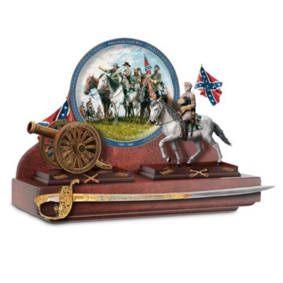 Heroes Of the Confederacy Showcase Wall Decor Collection