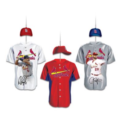 2011 World Series Champions St. Louis Cardinals Jersey Ornament Collection
