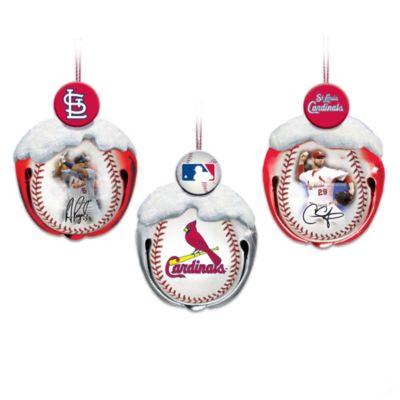 2011 World Series Champions St. Louis Cardinals Jingle Bells Ornament Collection