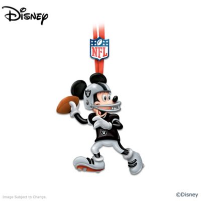 NFL Oakland Raiders Magic Disney Character Ornament Collection