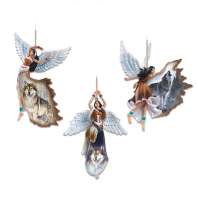 Dance Of The Wolf Ornament Collection