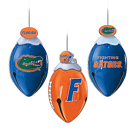Florida Gators Christmas Ornament Collection: FootBells