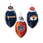 Buy Auburn Tigers FootBells Christmas Ornament Collection