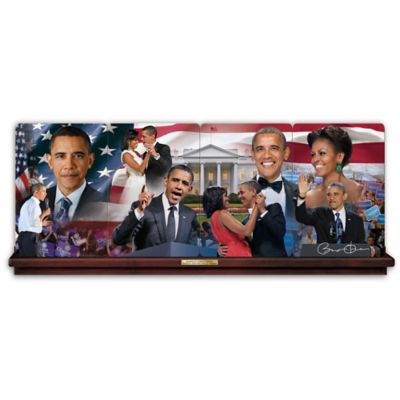 Buy America's First Couple Barack And Michelle Obama Collector Plate Collection