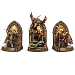 Buy The Power And The Glory Cold-Cast Bronze Gothic Archangel Bookends Collection