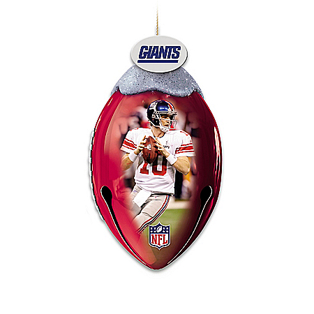 NFL New York Giants FootBells Ornament Collection