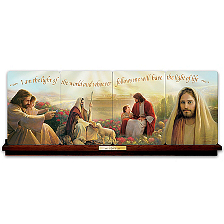 The Light Of Life Jesus Christ Collector Plate Collection