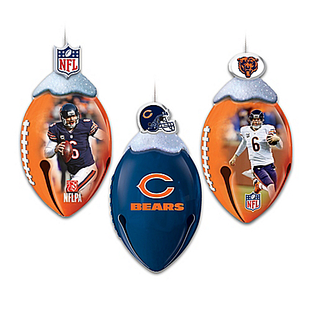 Chicago Bears FootBells Ornament Collection