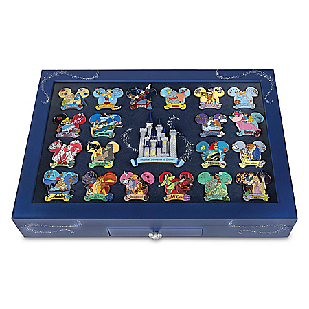 The Magical Moments Of Disney 24K Gold-Plated Pin Collection
