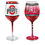 Buy Ohio State University Buckeyes Wine Glass Collection