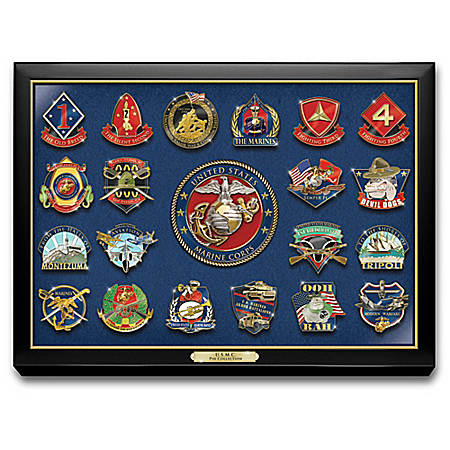 United States Marine Corps Pin Collection