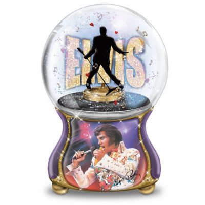 Buy Elvis Presley: Burning Love Musical Glitter Globe Collection