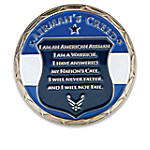 Buy U.S. Air Force Commemorative Challenge Coin Collection With Glass Display Case
