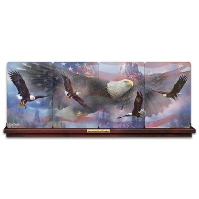 Buy Soaring Spirits Of America Freedom Panorama Collector Plate Collection