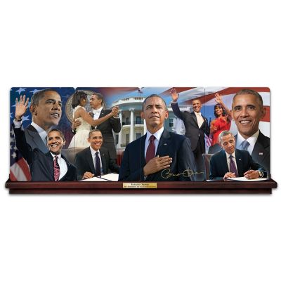 Buy Barack Obama America's 44th President Limited-Edition Collector Plate Collection