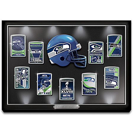 Legendary Seattle Seahawks NFL Zippo® Lighter Collection