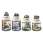 Buy Thomas Kinkade Home Sweet Home Canister Collection With Silicone Seal