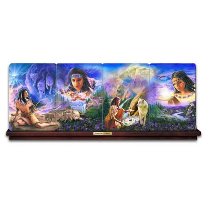 Buy Robin Koni Summoning Of The Spirits Panorama Collector Plate Collection