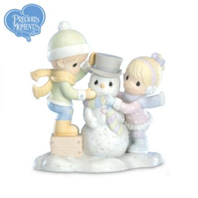 Precious Moments Snow Days Friendship Figurine Collection