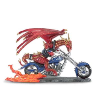 Collectible Dragons Revenge Biker Figurine Collection