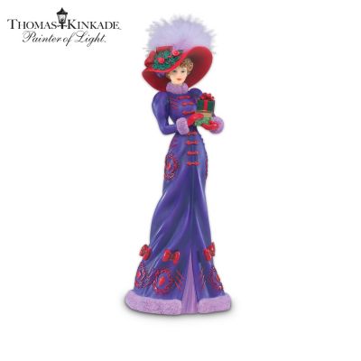 Thomas Kinkade Portraits Of Style Through The Year Stylish Women Figurine Collection