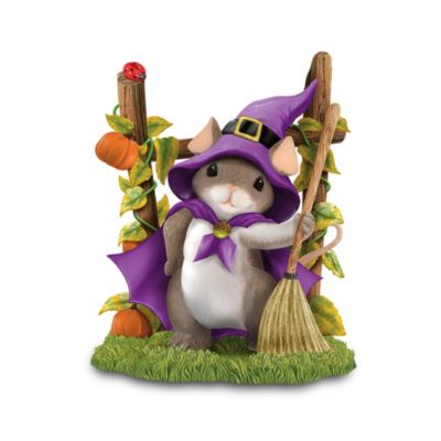 Charming Tails Bewitching Halloween Figurine Collection: Halloween Home Decoration