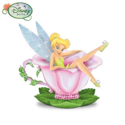 Disney Tinker Bell's Tink's Garden Party Teacup Figurine Collection