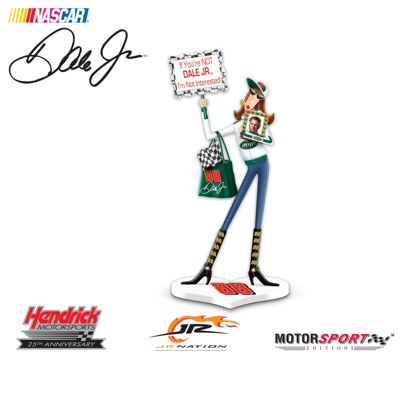 Dolly Mamas I Love Dale Earnhardt Jr. Figurine Collection