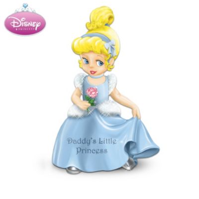 Daddy's little girl is more precious than all. She captures daddy's heart like no other and is forever his loving princess. Now you can show your daughter how truly special she is with this sparkling Disney Princess figurine collection. This magical collection begins with Issue One, Daddy's Little Princess. Soon, your collection will continue with Issue Two, Apple of Daddy's Eye, Issue Three, Daddy's Little Rose and additional Disney Princess figurines, each a separate issue to followAvailable from The Hamilton Collection, each daughter figurine in this limited-edition collection is handcrafted of artist's resin and exquisitely hand-painted. Each charming figurine delightfully portrays darling girls dressed as their favorite Disney Princess, including Cinderella, Snow White, Belle, and more. Plus, each keepsake features a heartwarming sentiment especially for your beloved daughter. Strong demand is expected. Order now!Fine collectibles, not intended for children.