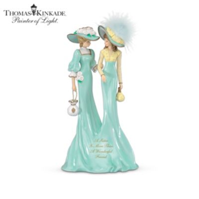 Thomas Kinkade Beloved Sisters Figurine Collection