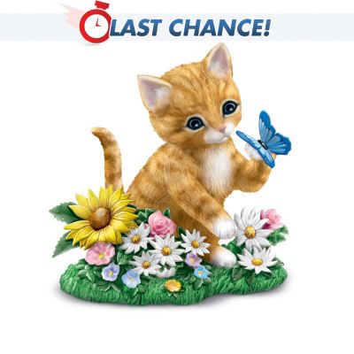 Blossoming With Purr-sonality Kitten Figurine Collection