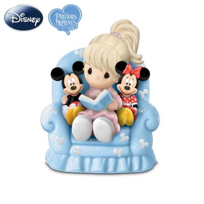 Precious Moments Friends With Mickey Figurine Collection