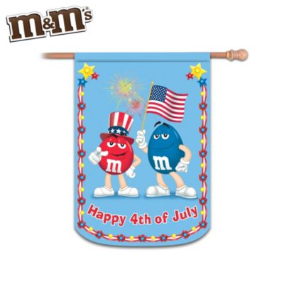 Buy M&M'S Characters Holiday Flag Collection: Decorative Seasonal Outdoor Flags