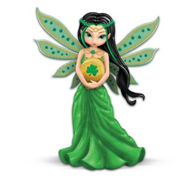 Lucky Irish Charm Fairy Figurine Collection: Life Charms