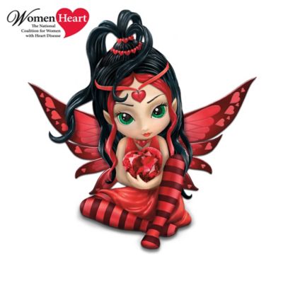Womens Heart Health Support Figurine Collection Fairies From The Heart