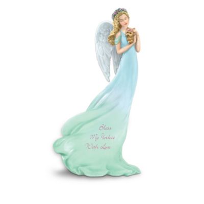 Buy Yorkshire Terrier Lovers Angel Figurine Collection: Bless My Yorkie