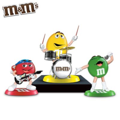 M&MS Characters Rock Band Figurine Collection: Rock Out With M&MS