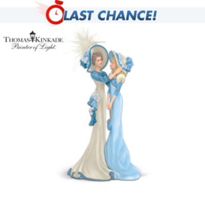 Thomas Kinkade My Granddaughter, Now My Friend Figurine Collection