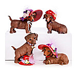 Buy The Divas With Hat-titude Dachshund Figurine Collection