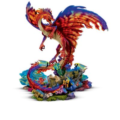 Those who dare to seize the buried treasure from sea serpents are asking for trouble! Now, you can let your imagination go wild with a FIRST-EVER collection of striking underwater dragon sculptures faithfully capturing award-winning artist Raoul Vitale's art specially created for this series. Beginning with Issue One, Poseidon, the Dragons of Atlantis collection will continue with Issue Two, Atlas, Issue Three, Oceanus, Issue Four, Glaucus, and additional undersea dragons, each a separate issue to follow.Available exclusively from The Hamilton Collection, each limited-edition undersea dragon in this collection is exquisitely handcrafted in artist's resin by Master Sculptors, who work closely with Raoul, meticulously hand-painted using fine airbrushing techniques to bring the thrilling artwork from artist Raoul Vitale to full sculptural life. Each issue in this collection showcases intriguing serpents possessively guarding their priceless treasures. Plus, each stunning keepsake includes Vitale's replica signature and custom remarque. Strong demand is expected. Order now!
