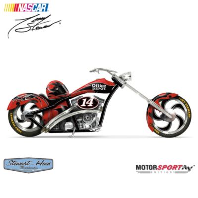 Tony Stewart No. 14 Cruiser Motorcycle Figurine Collection