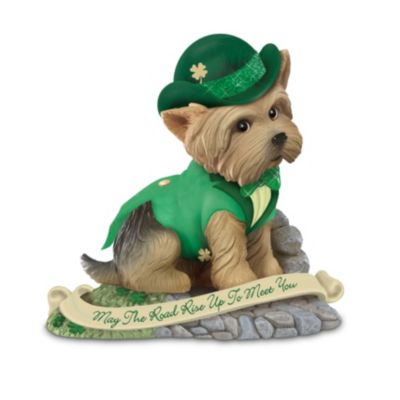 Irish Blessing Yorkie Figurine Collection