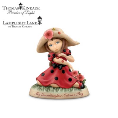 "Thomas Kinkade ""My Granddaughter, My Joy"" Figurine Collection"