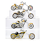 Buy Pittsburgh Steelers Motorcycle Figurine Collection
