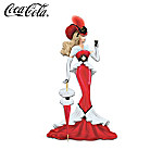 Coca-Cola Woman Figurine Collection: Refreshing Seaside Memories With Coca-Cola
