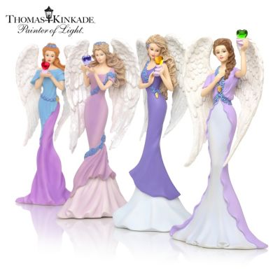 Thomas Kinkade Alzheimer's Support Angel Figurine Collection