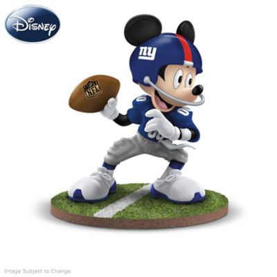 Disney NFL New York Giants Mickey Mouse Figurine Collection: Football Fun-atics
