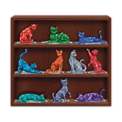 Buy Figurine Collection: Rarest Gem Cats Of The World