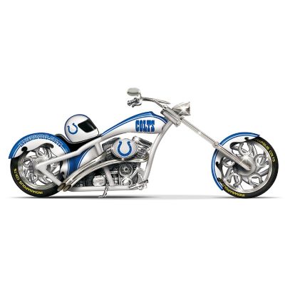 Buy NFL Indianapolis Colts Motorcycle Figurine Collection: Colts Cruiser