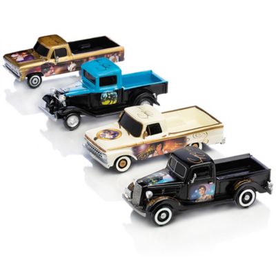 Buy Sculptures: Rollin' With Elvis Ford Trucks Sculpture Collection